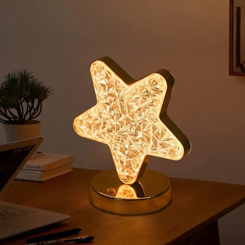 Celestia – Enchanting Dimmable Crystal Table Lamp