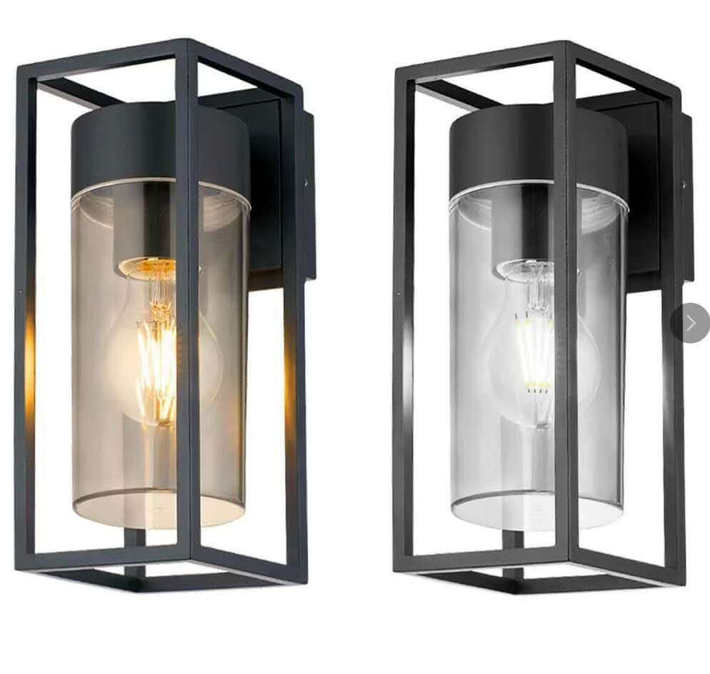 LumiGlass - Elegant Glass Wall Lamp for Atmospheric Lighting
