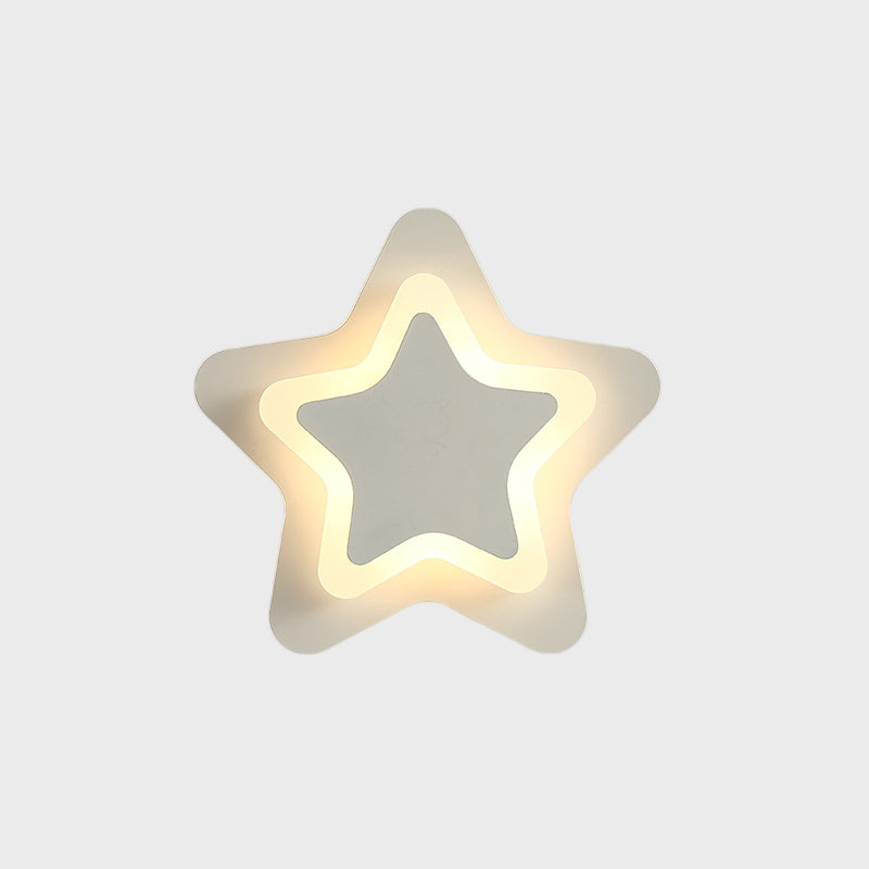StellarGlow - Scandinavian LED Wall Lamp for Children