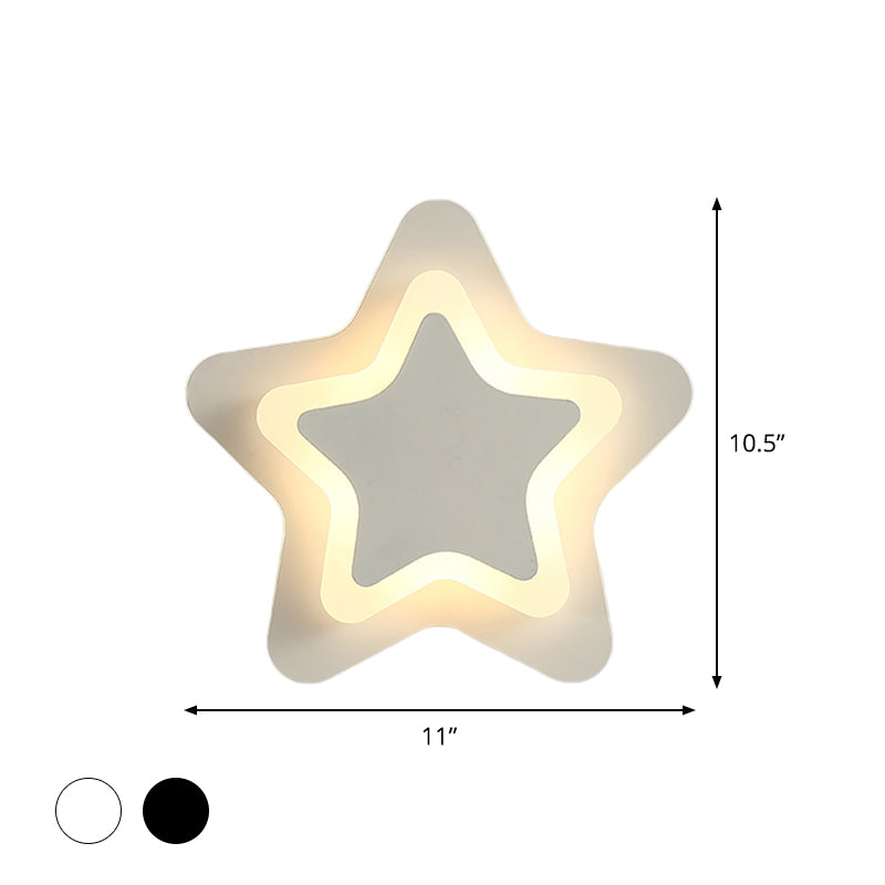 StellarGlow - Scandinavian LED Wall Lamp for Children
