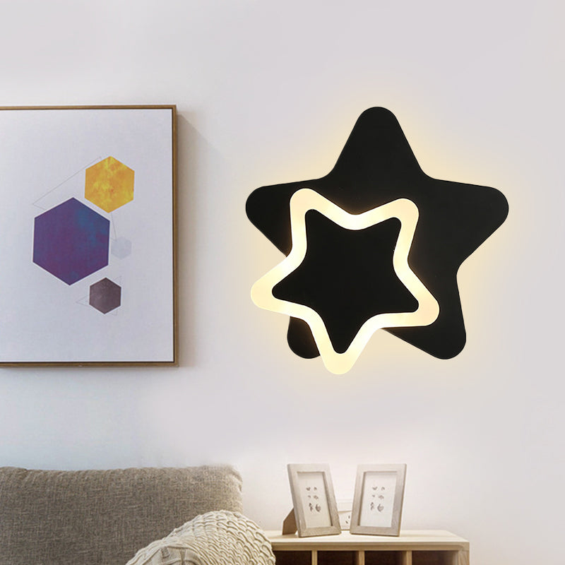 StellarGlow - Scandinavian LED Wall Lamp for Children
