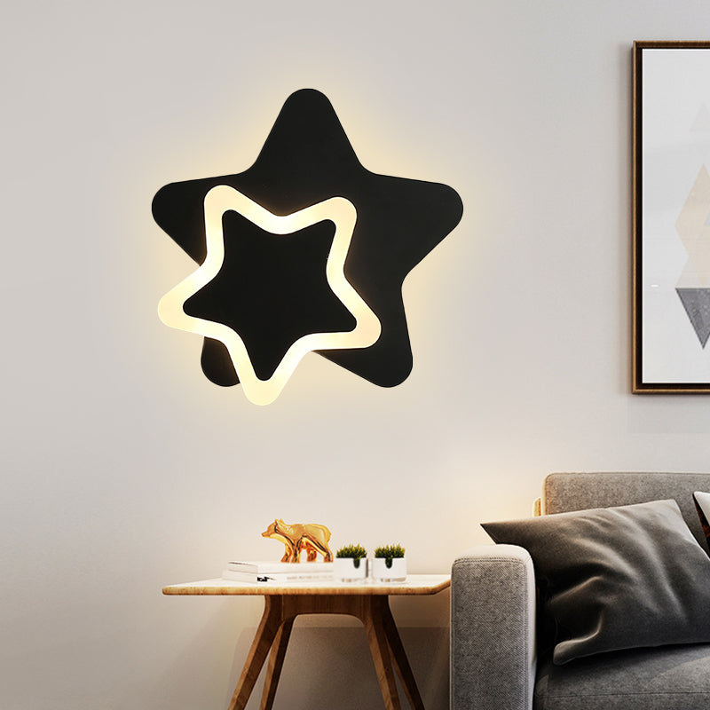 StellarGlow - Scandinavian LED Wall Lamp for Children