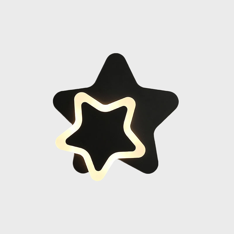 StellarGlow - Scandinavian LED Wall Lamp for Children