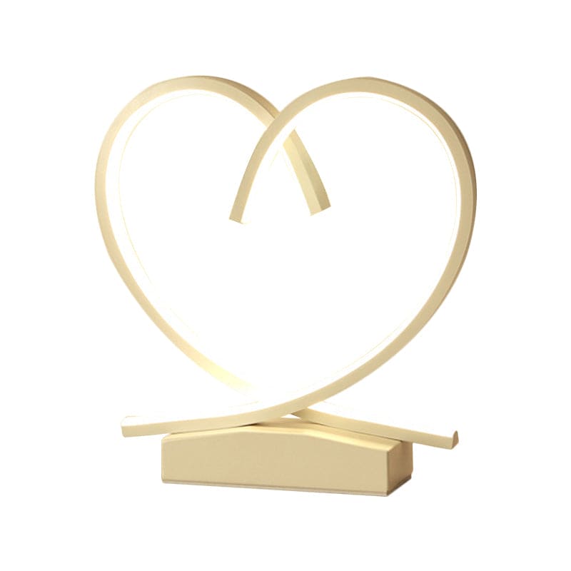 HeartWood – Romantic Wooden Bedside Table with Drawer