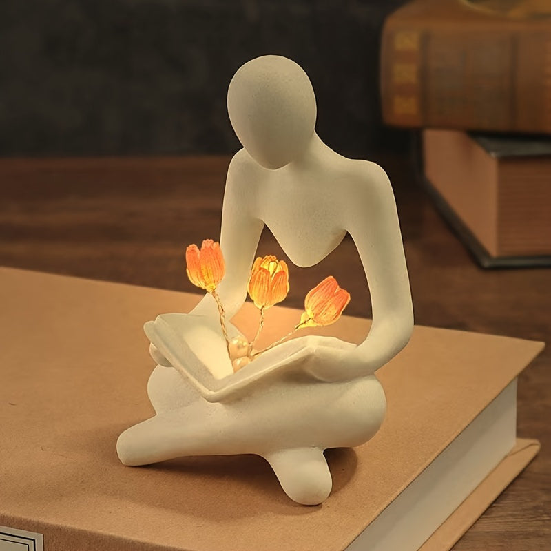 ArtTulip – Modern Abstract Resin Night Light