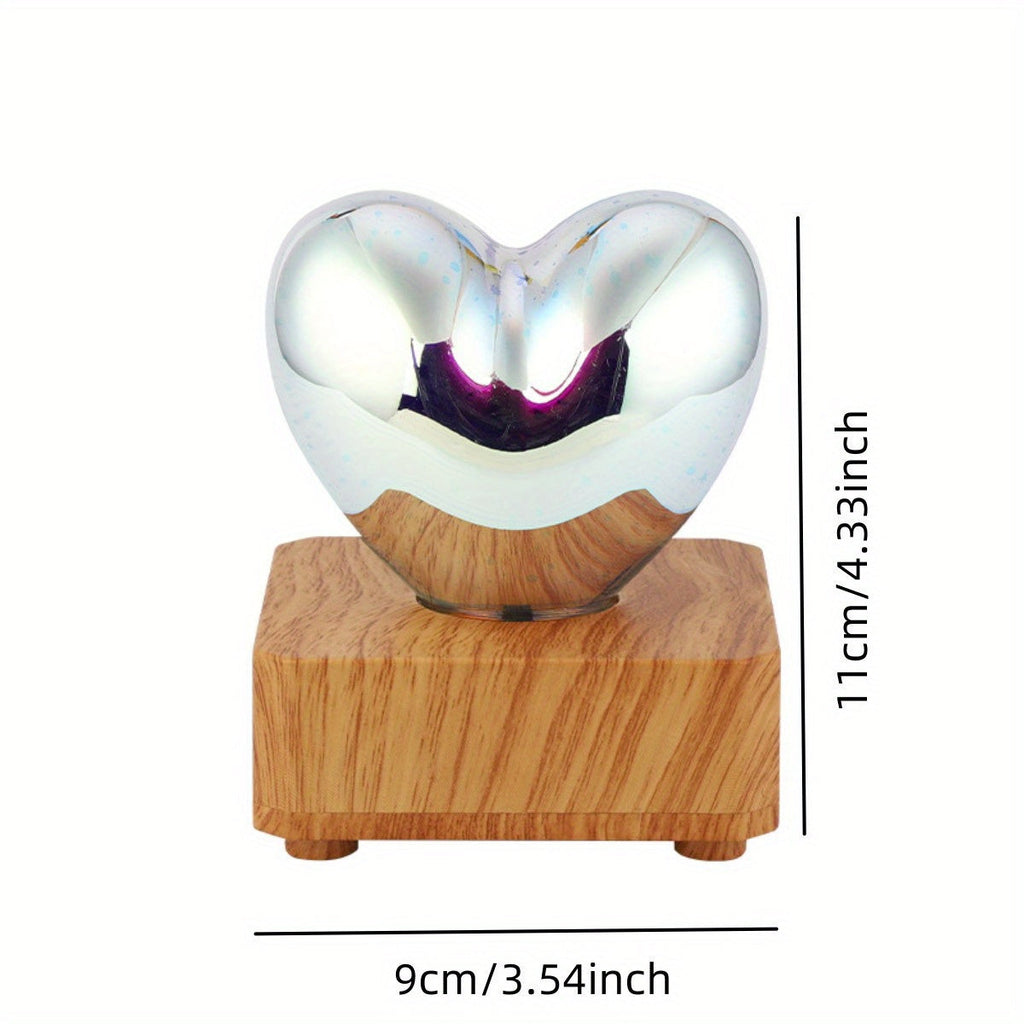 LoveLight Lamp - 3D LED Night Light Heart Fireworks