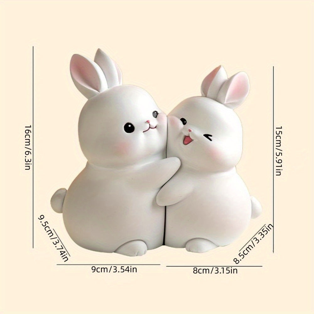 BunnyBookends – Playful Rabbit-Themed Bookends