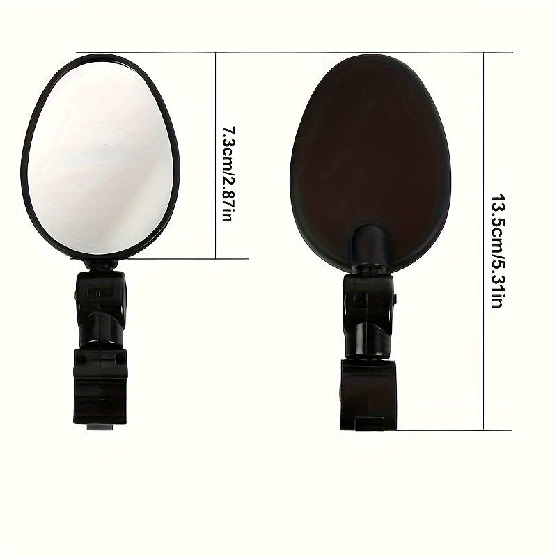 WideView Mirrors – Safety Bicycle Mirrors Set of 2