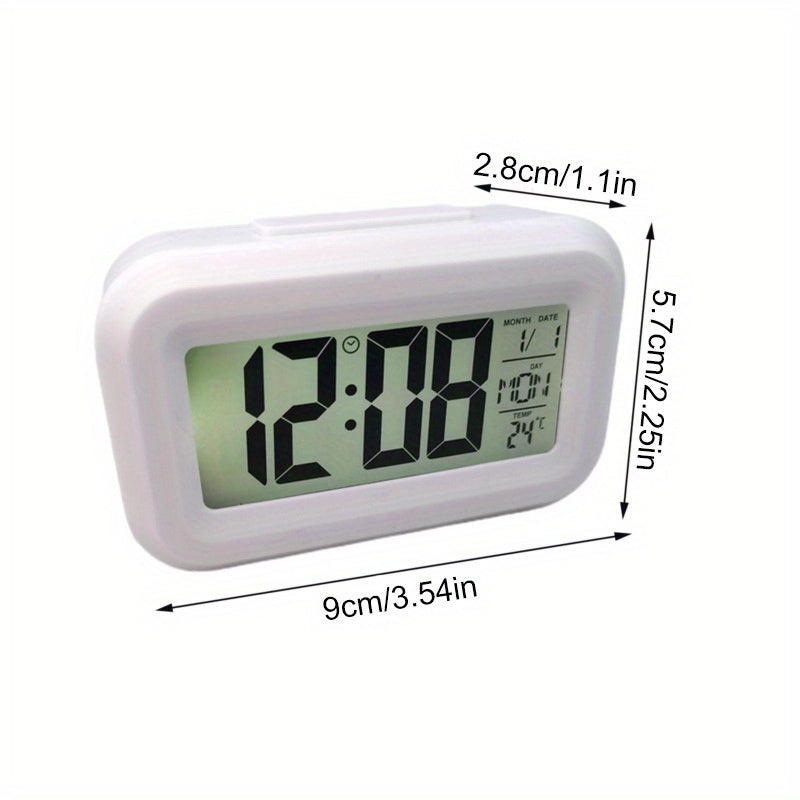 MelodyTime Clock - Digital Alarm Clock with Temperature