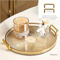 Gilded Elegance – Luxury Serving Dish with Gold Handles