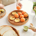 RattanCharm - Elegant Hand-woven Serving Bowl of Rattan