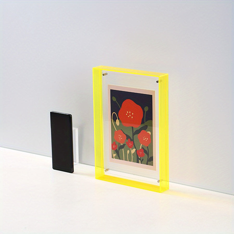AcrylicFrame – Luxury Art Deco Photo Frame