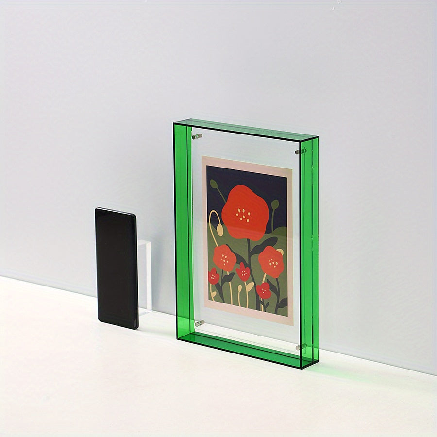 AcrylicFrame – Luxury Art Deco Photo Frame