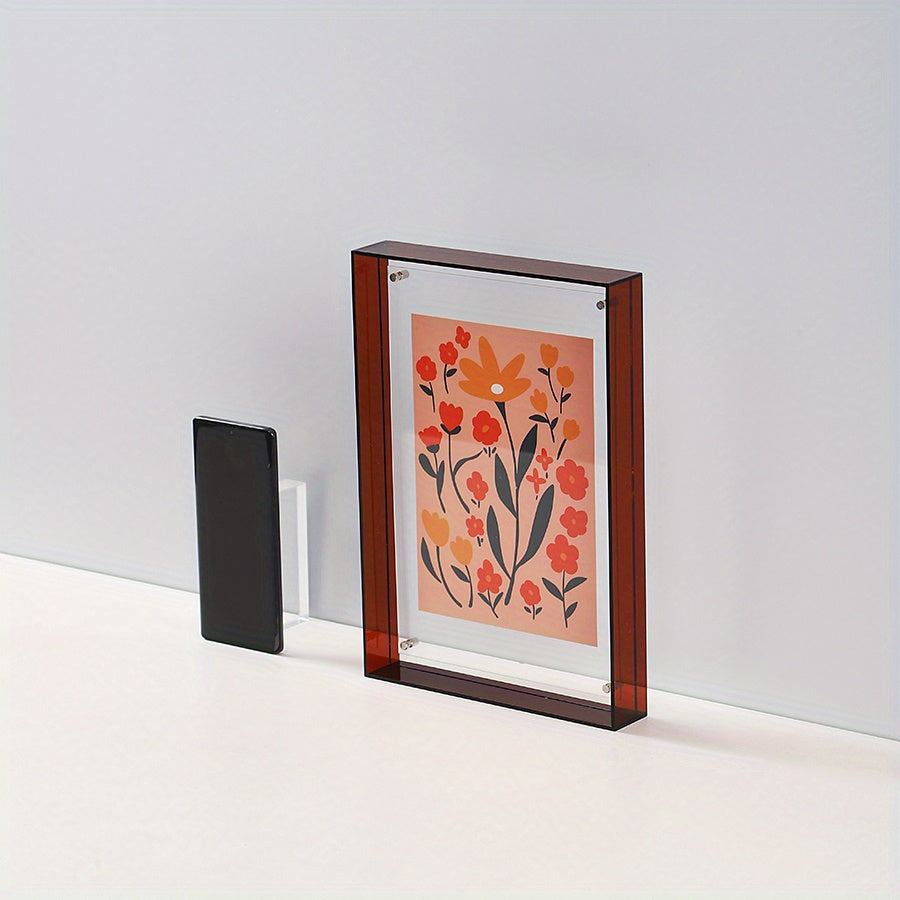 AcrylicFrame – Luxury Art Deco Photo Frame