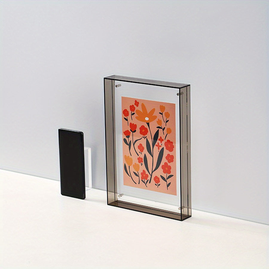 AcrylicFrame – Luxury Art Deco Photo Frame
