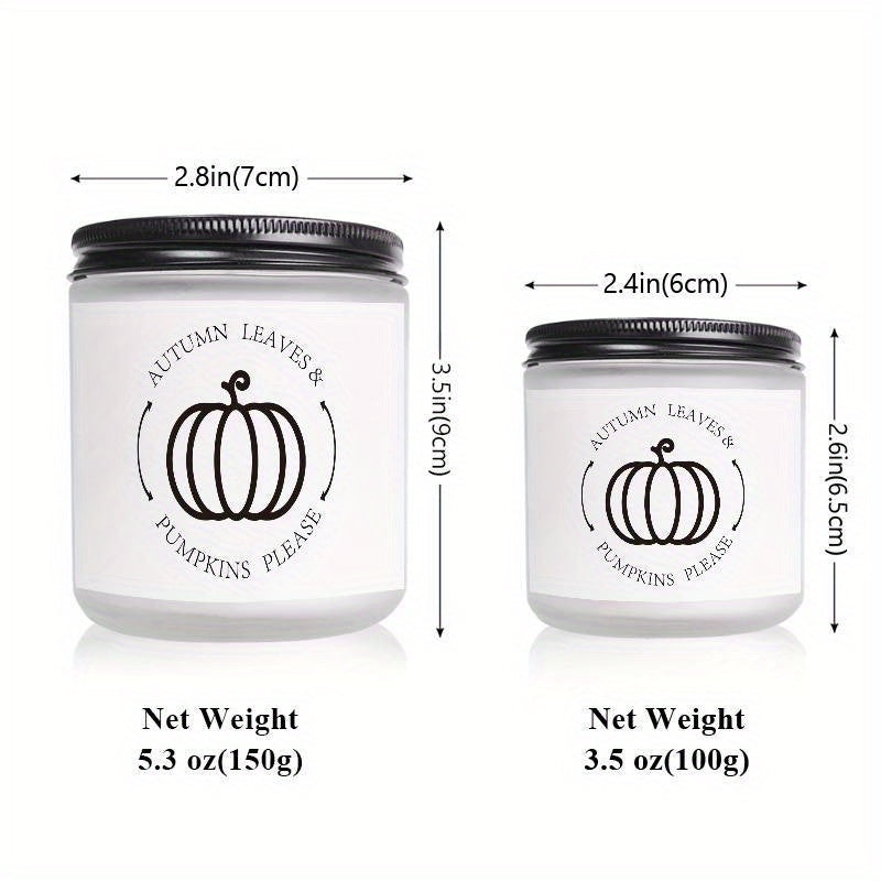 AutumnGlow – Scented Candle with Autumn Leaves & Pumpkins