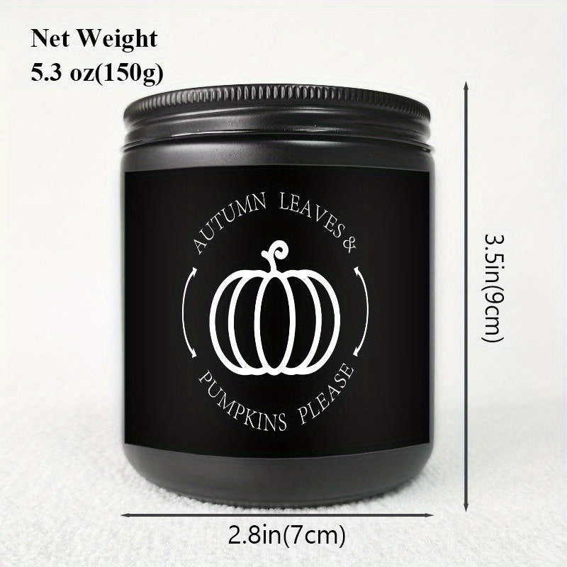 AutumnGlow – Scented Candle with Autumn Leaves & Pumpkins