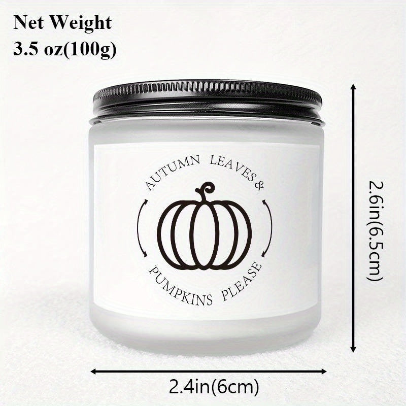 AutumnGlow – Scented Candle with Autumn Leaves & Pumpkins