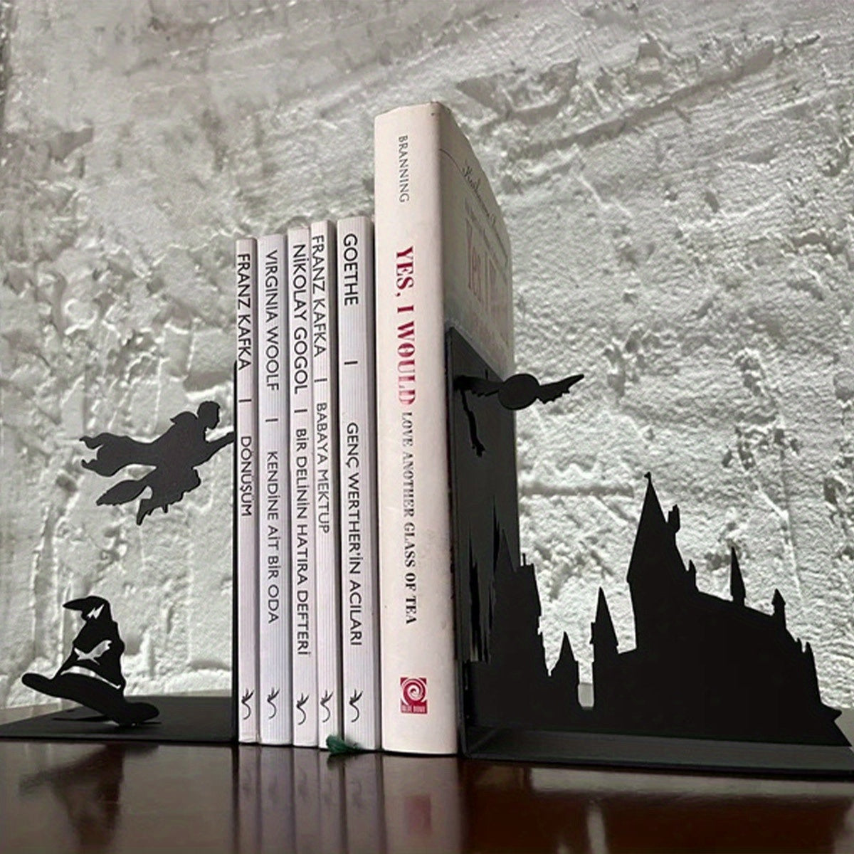 ElegantMetal - Modern Bookend for Any Space
