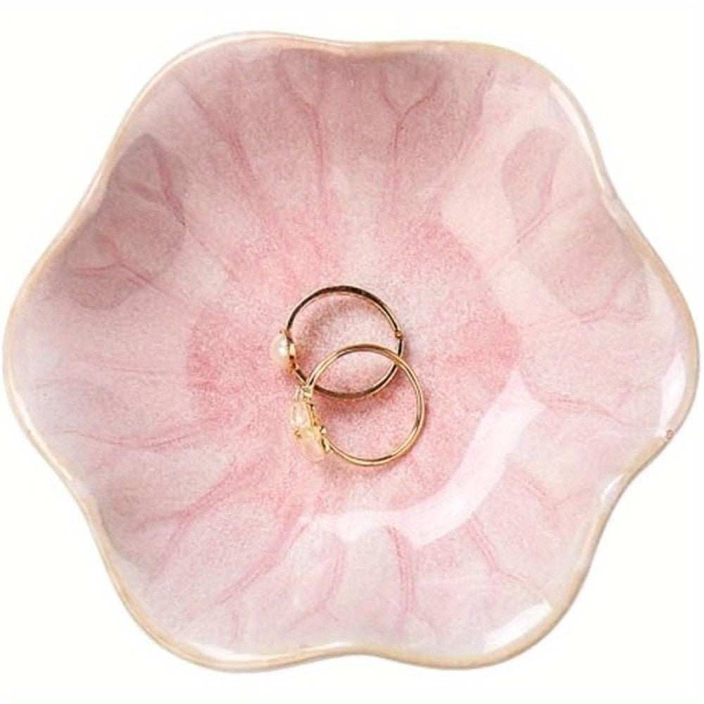 LotusTray - Elegant Flower-Shaped Jewelry Holder