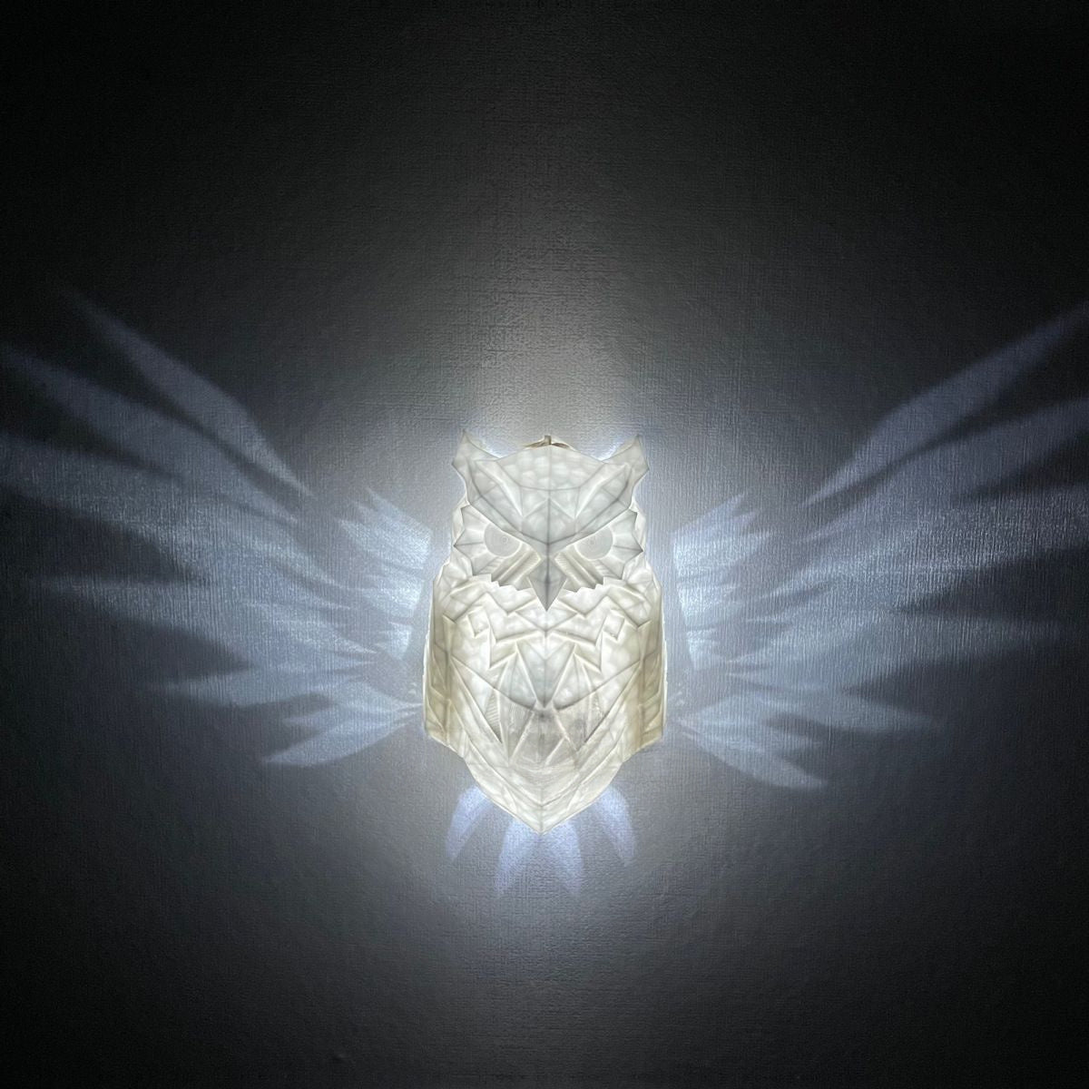 OwlGlow Wall Light - Geometric LED Wall Decoration