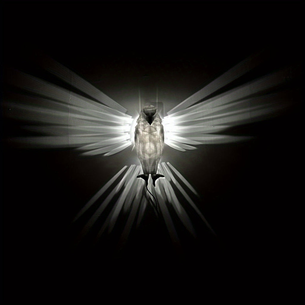 OwlGlow Wall Light - Geometric LED Wall Decoration