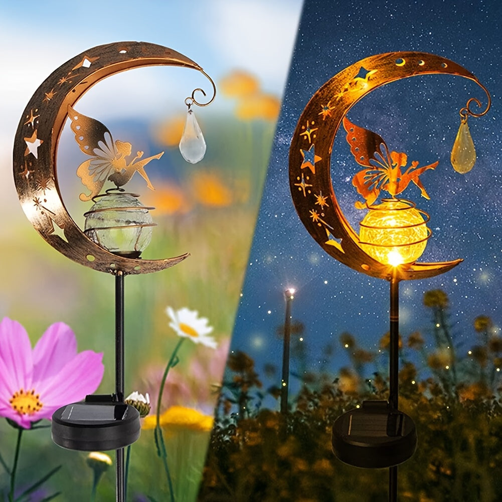 MoonGlow – Magical Garden Lamp with Sun & Moon
