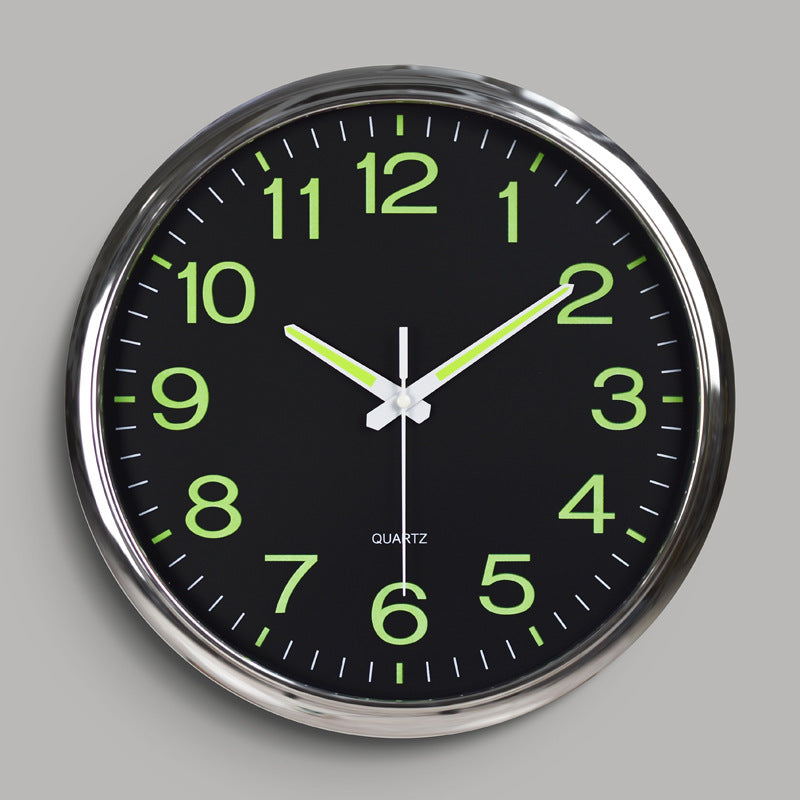 Silent Classroom Clock 30 cm - Silent & Illuminated Time