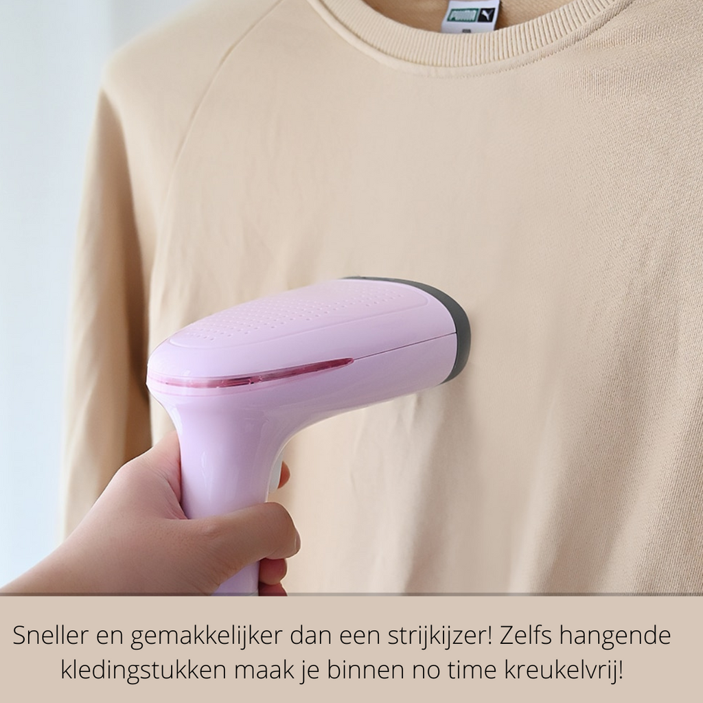 SteamEase - Compact Portable Garment Steamer for Wrinkle-Free Clothes