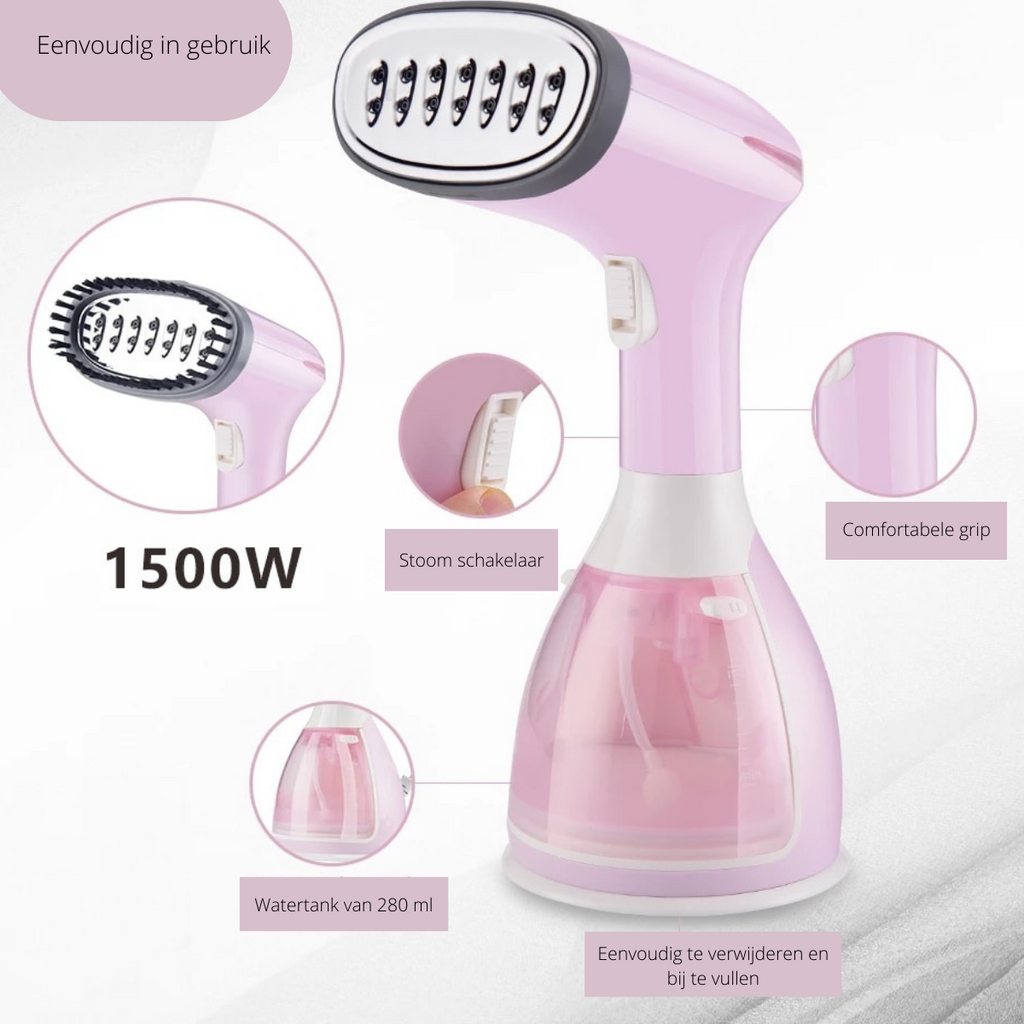 SteamEase - Compact Portable Garment Steamer for Wrinkle-Free Clothes