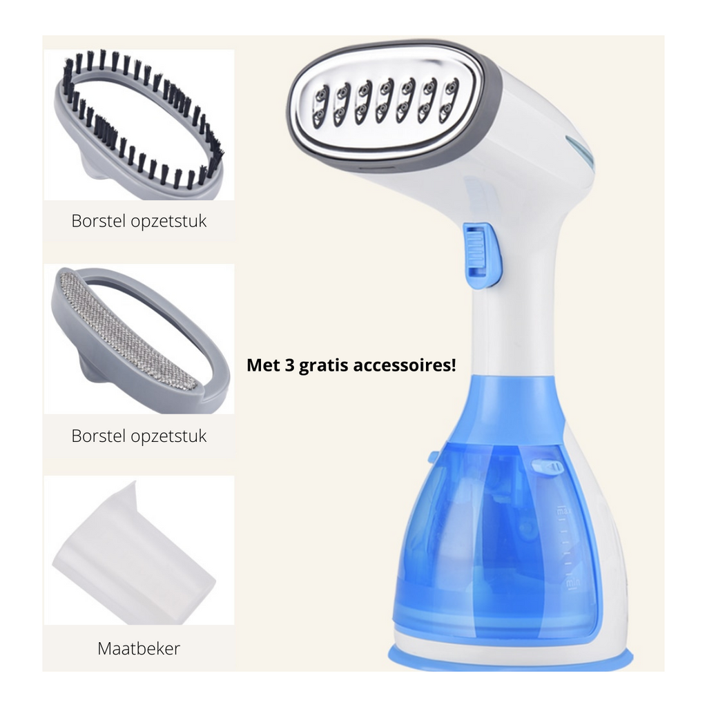 SteamEase - Compact Portable Garment Steamer for Wrinkle-Free Clothes
