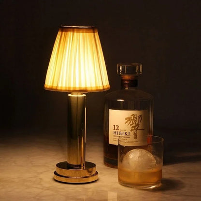 LuxeSilk Wireless Table Lamp