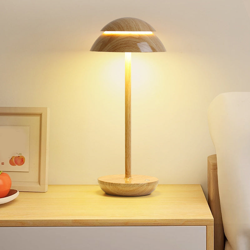 Aurelia Noire - Rechargeable Cordless Table Lamp with Integrated LED Lighting and Battery
