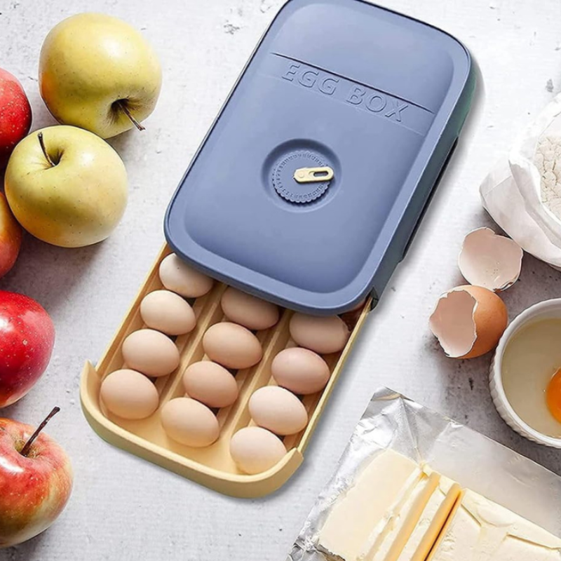 EggSafe Organizer - Stylish Egg Storage Box