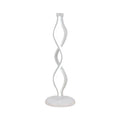 Elegant White LED Spiral Table Lamp – Perfect for Stylish Spaces
