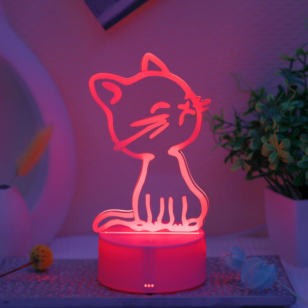 GlowPaw - 3D Touch Cat Night Light