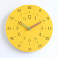 Stylish Silent Kids' Clock with Playful Charm