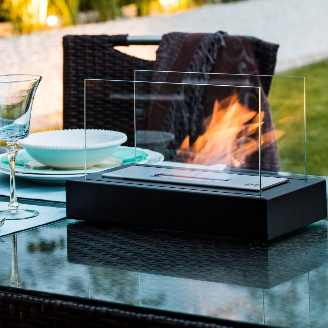 FireGlow – Luxury Table Fireplace for Indoor & Outdoor Use