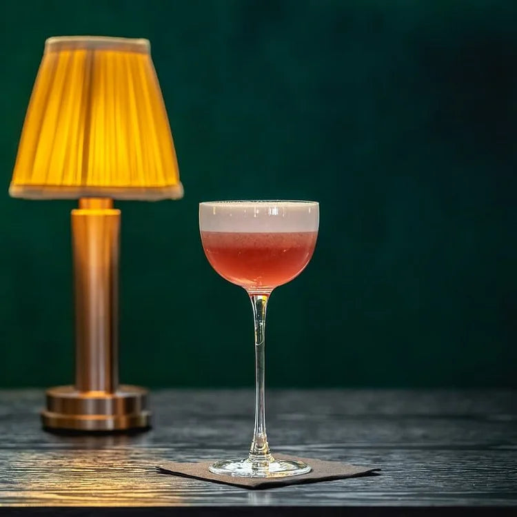 LuxeSilk Wireless Table Lamp - Elegant Cordless Table Lamp for Atmospheric Spaces