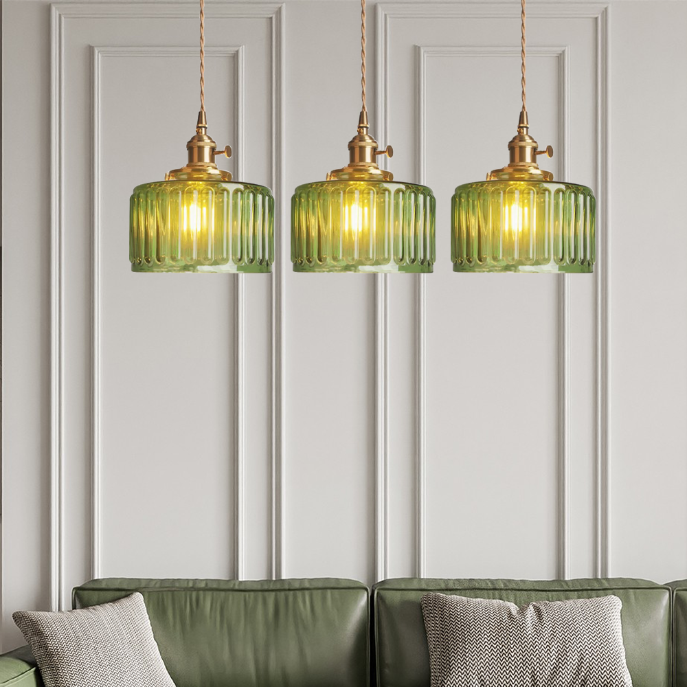 CrystalGlare - Vintage Crystal Hanging Lamp