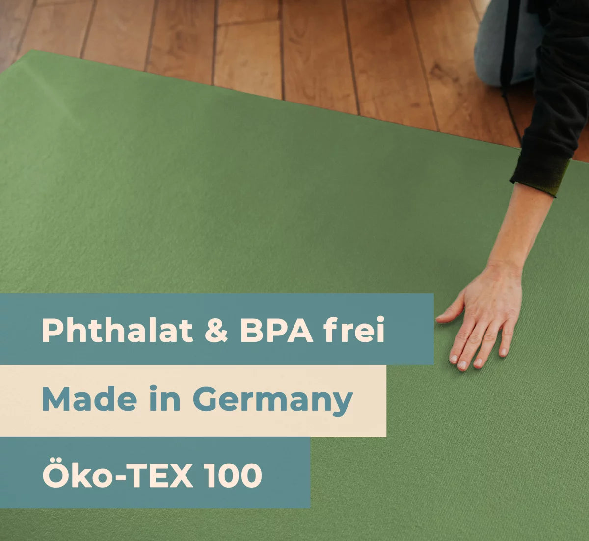 EcoPureGrip Mat – Sustainable Anti-Slip & Öko-Tex