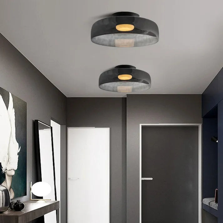 Nordic Designer Glass Lamp – Atmospheric Elegance for Any Space
