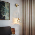 Luxury CrystalGlow Wall Lamp with Crystal Glass – Modern Design