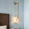 Luxury CrystalGlow Wall Lamp Whiteh Crystal Glass – Modern Design