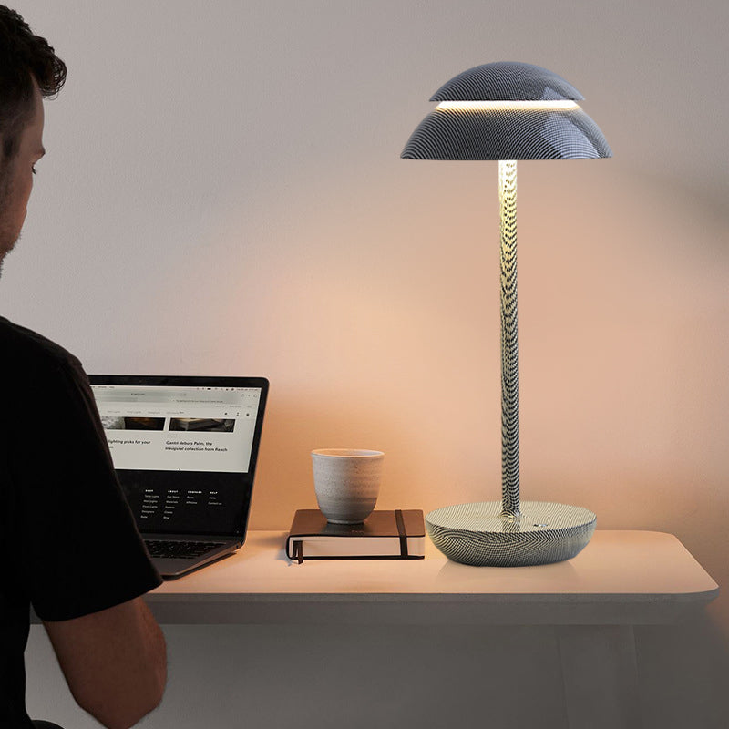 Aurelia Noire - Rechargeable Cordless Table Lamp with Integrated LED Lighting and Battery