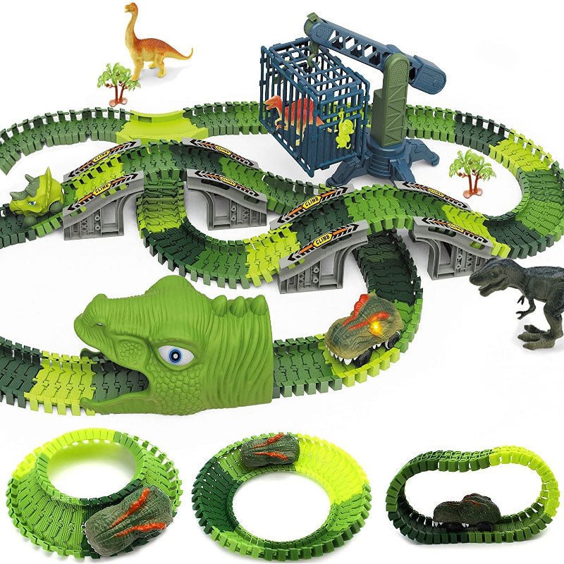 SpeedFlex Track – Flexible Racetrack with LED Vehicles