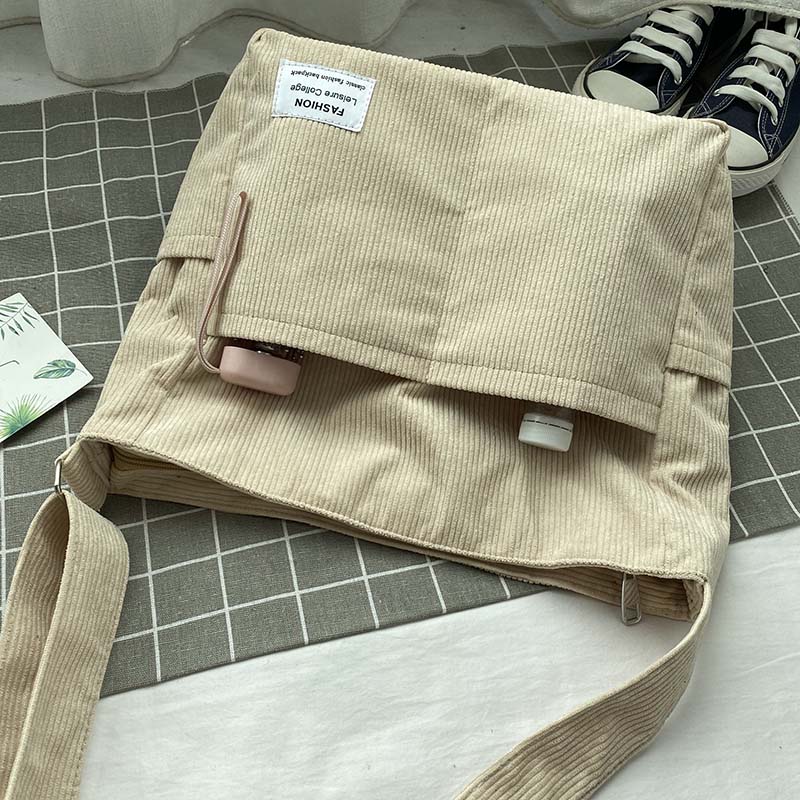 StyleLoom - Luxury Corduroy Shoulder Bag for Women
