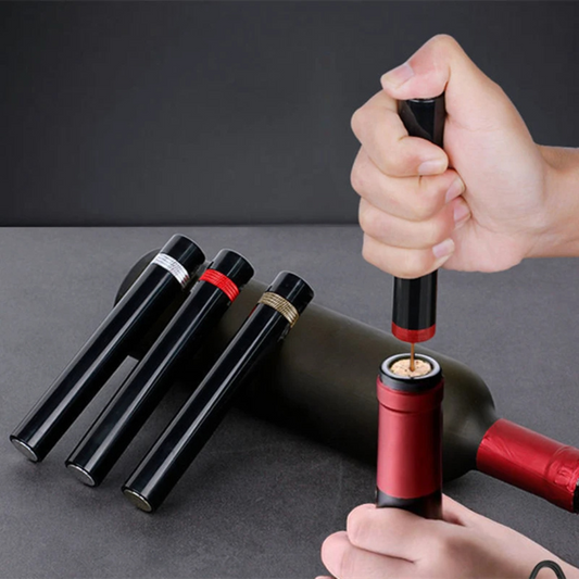 CorkMaster – Luxury Air Pressure Wine Opener for Easy Use