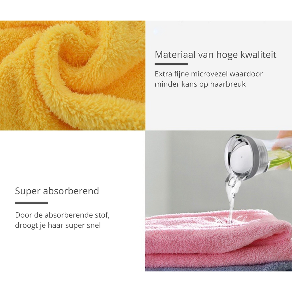MagicTowel – Fast-Drying Hair Towel for Healthy Hair