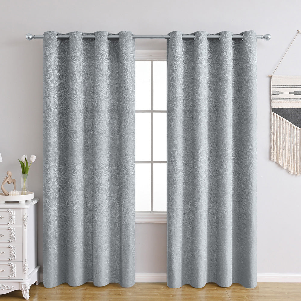 AquaLuxe Curtains - Blackout Textured Curtains for Contemporary Interiors